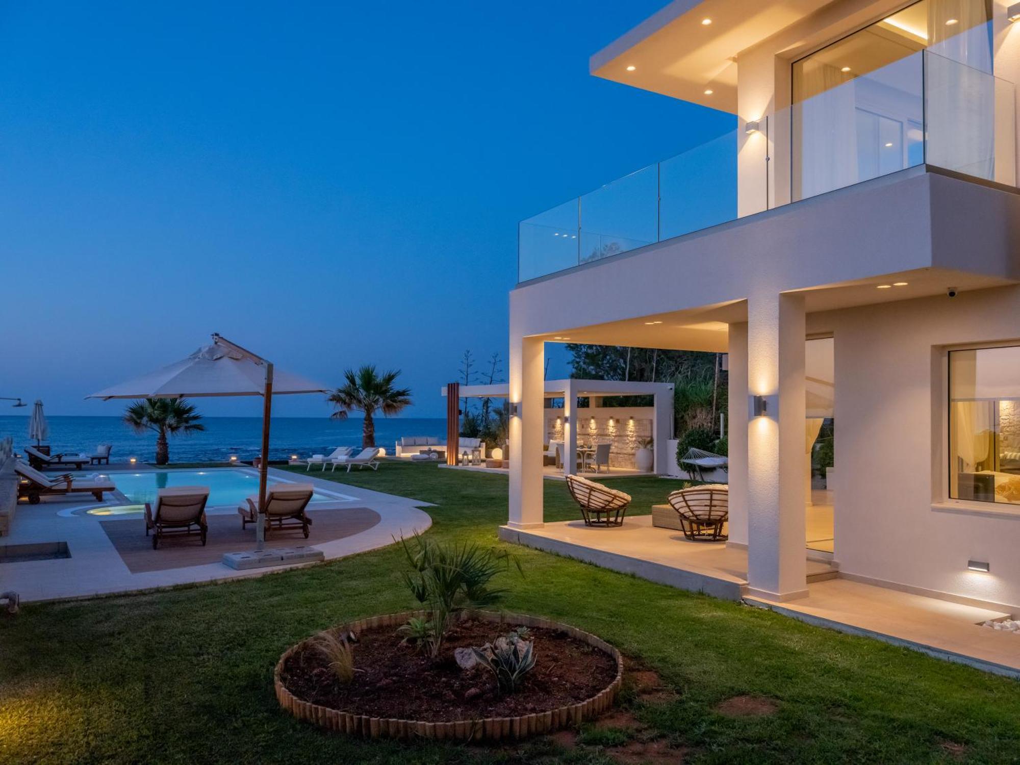 Hersonissos Beach Villa Buitenkant foto