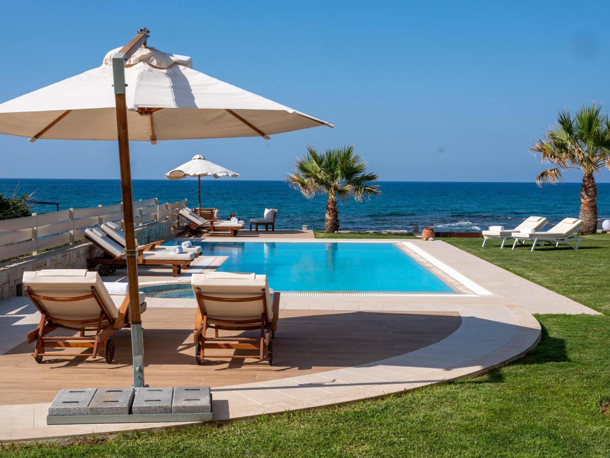 Hersonissos Beach Villa Buitenkant foto