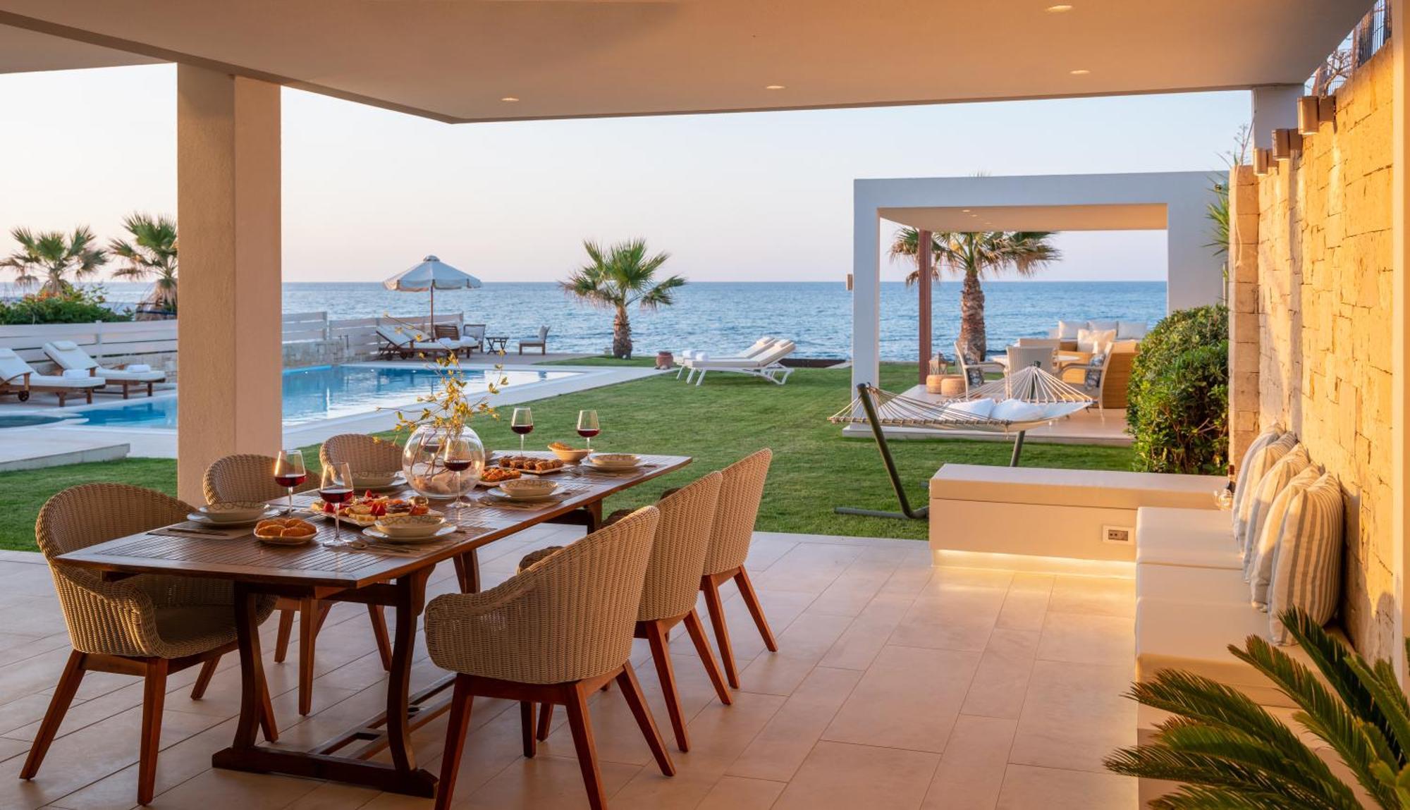 Hersonissos Beach Villa Buitenkant foto
