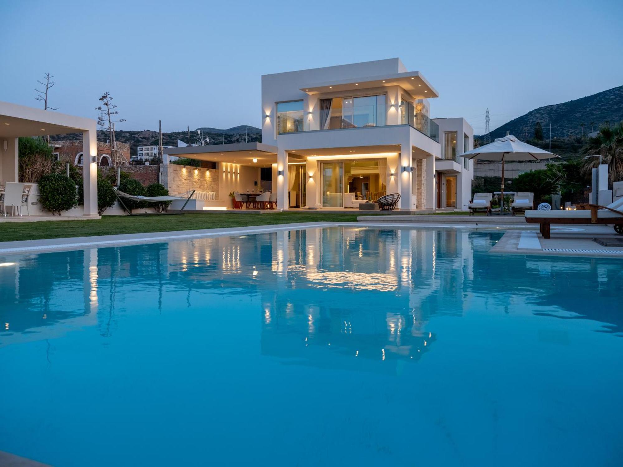 Hersonissos Beach Villa Buitenkant foto