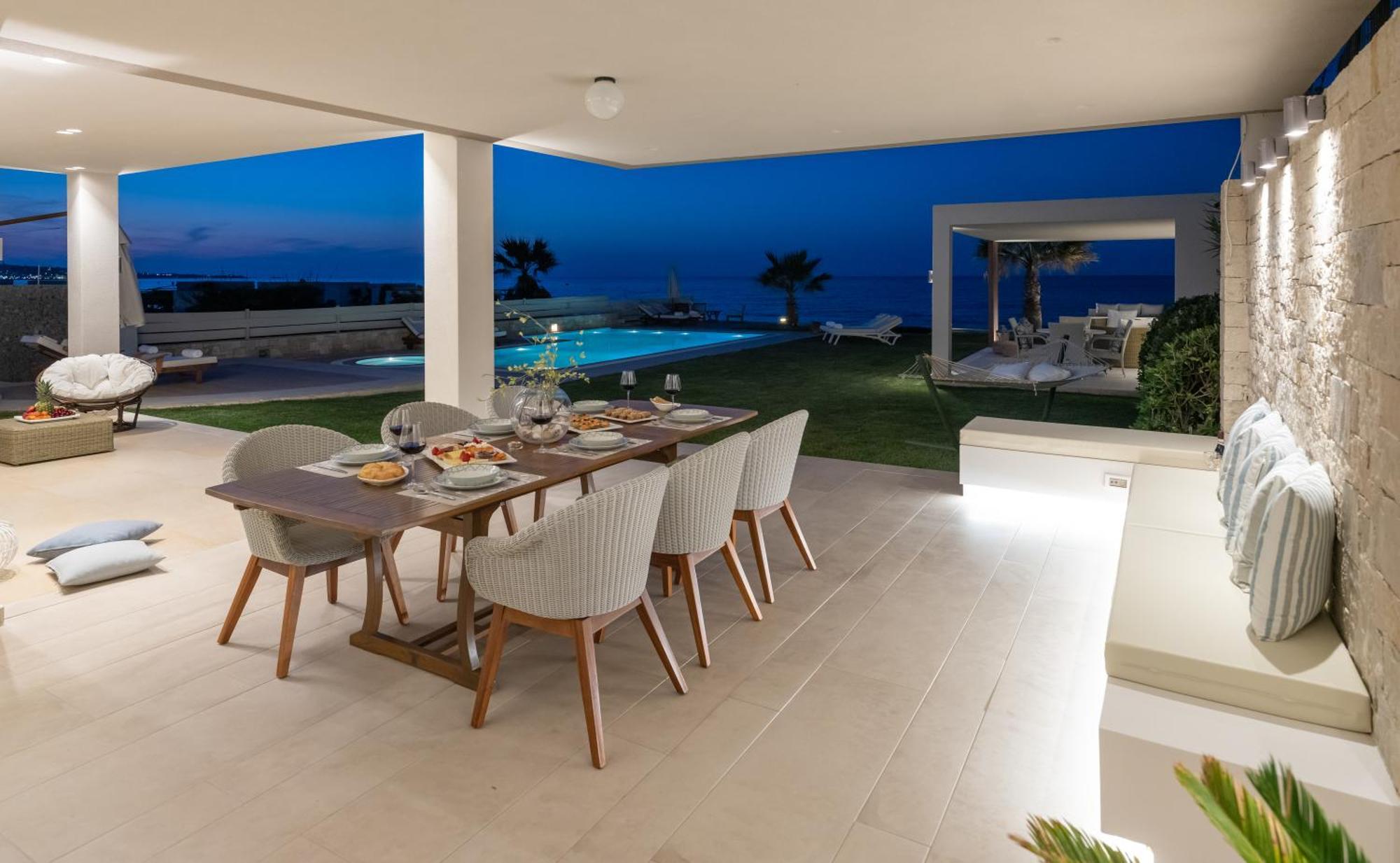 Hersonissos Beach Villa Buitenkant foto