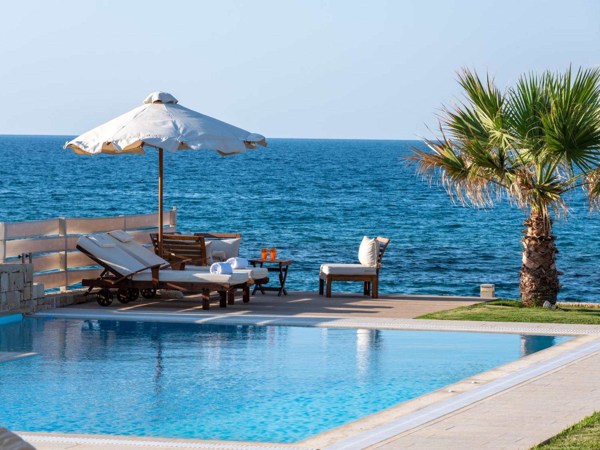 Hersonissos Beach Villa Buitenkant foto