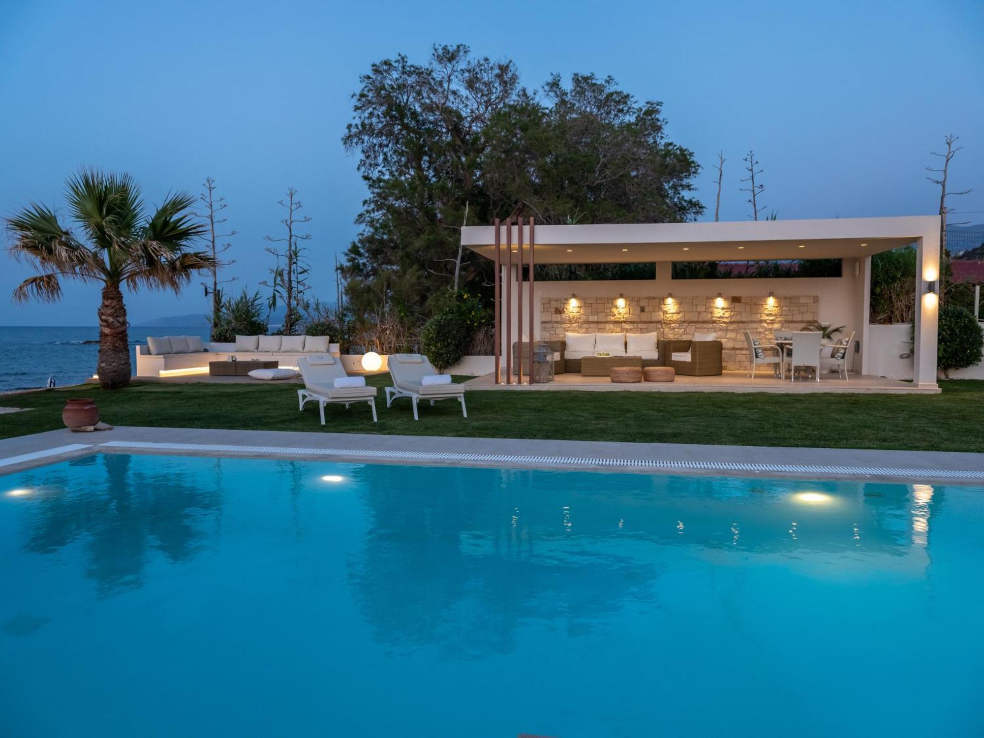 Hersonissos Beach Villa Buitenkant foto